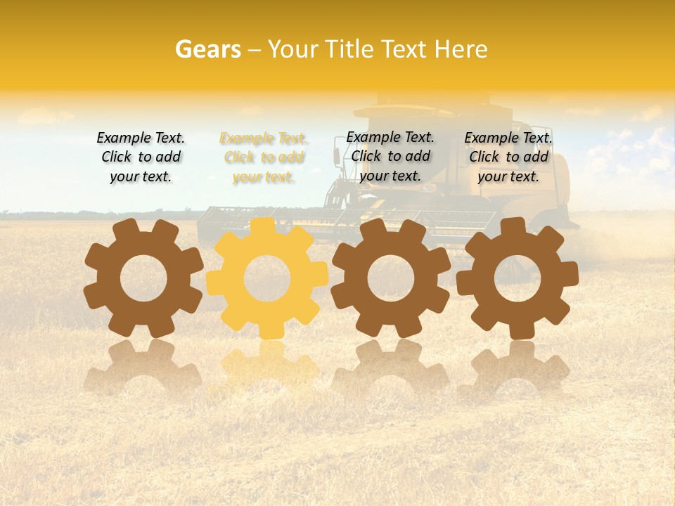 Heavy Flour Ear PowerPoint Template