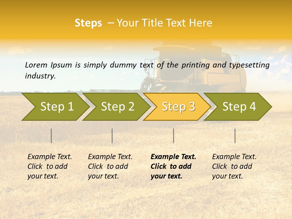 Heavy Flour Ear PowerPoint Template