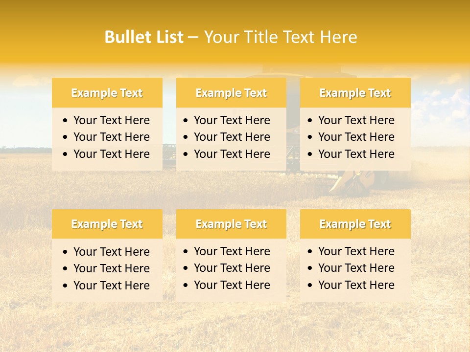 Heavy Flour Ear PowerPoint Template