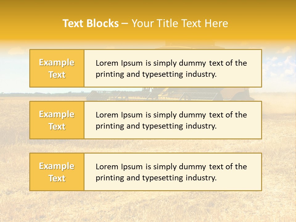 Heavy Flour Ear PowerPoint Template