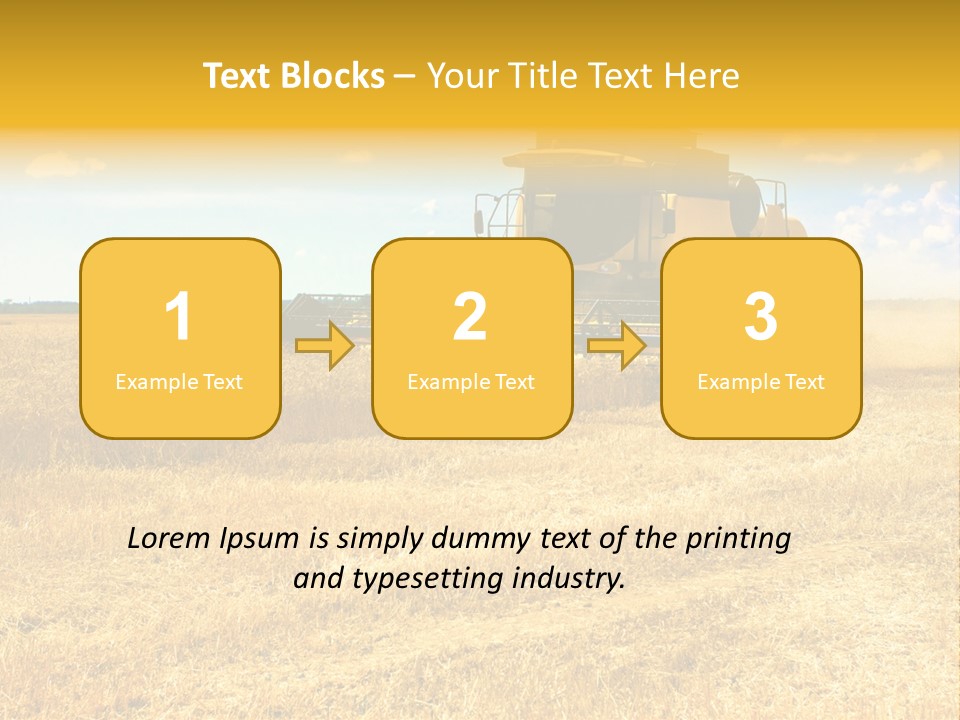 Heavy Flour Ear PowerPoint Template