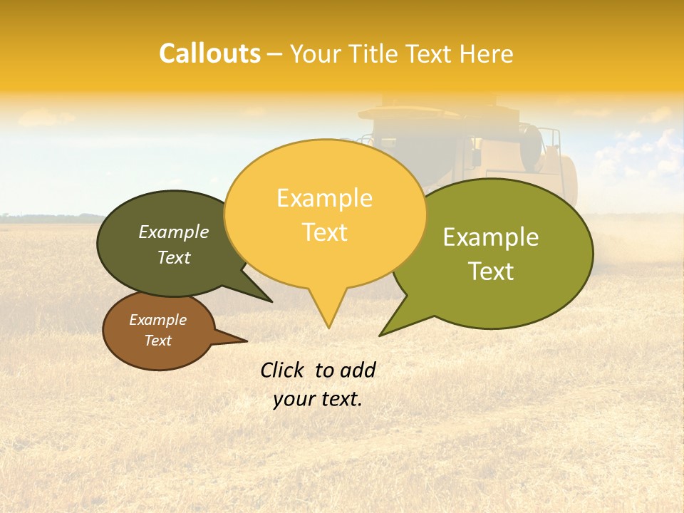 Heavy Flour Ear PowerPoint Template