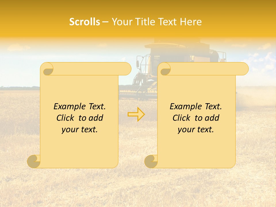 Heavy Flour Ear PowerPoint Template