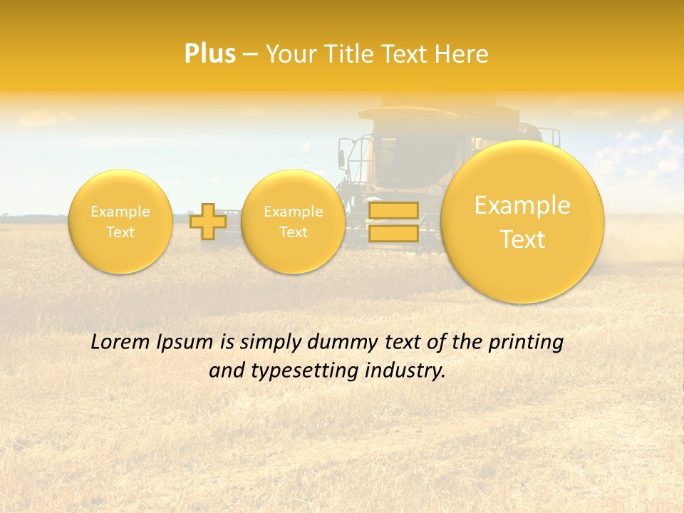 Heavy Flour Ear PowerPoint Template