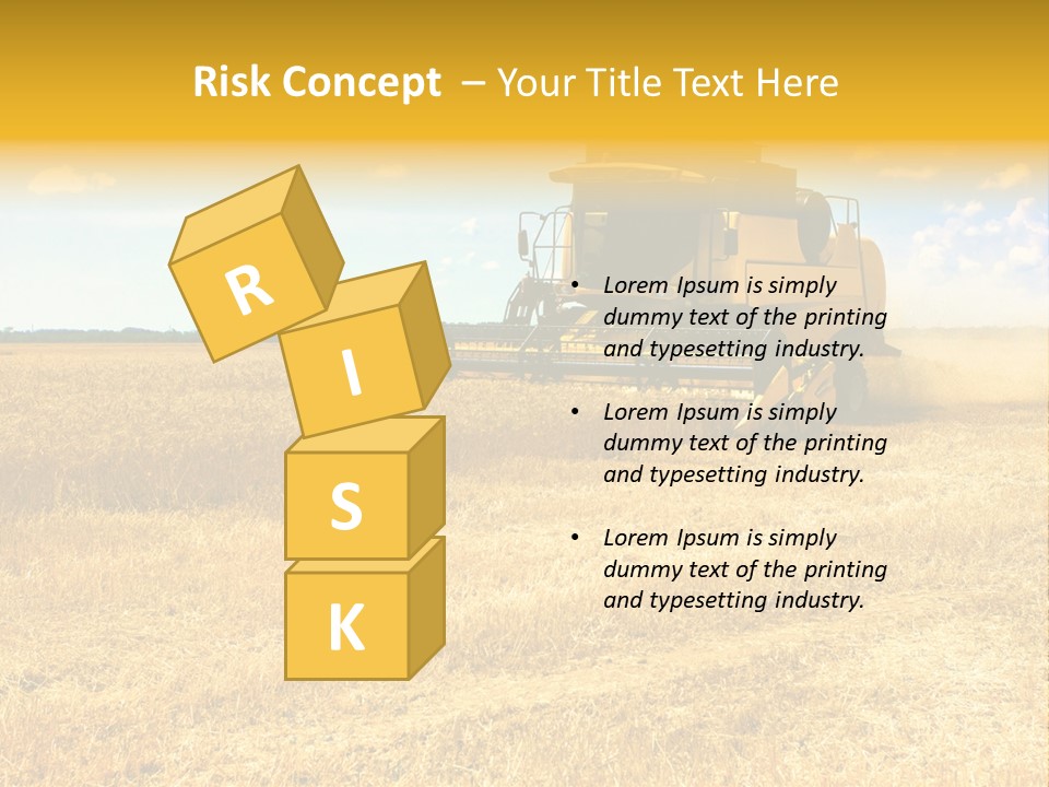 Heavy Flour Ear PowerPoint Template