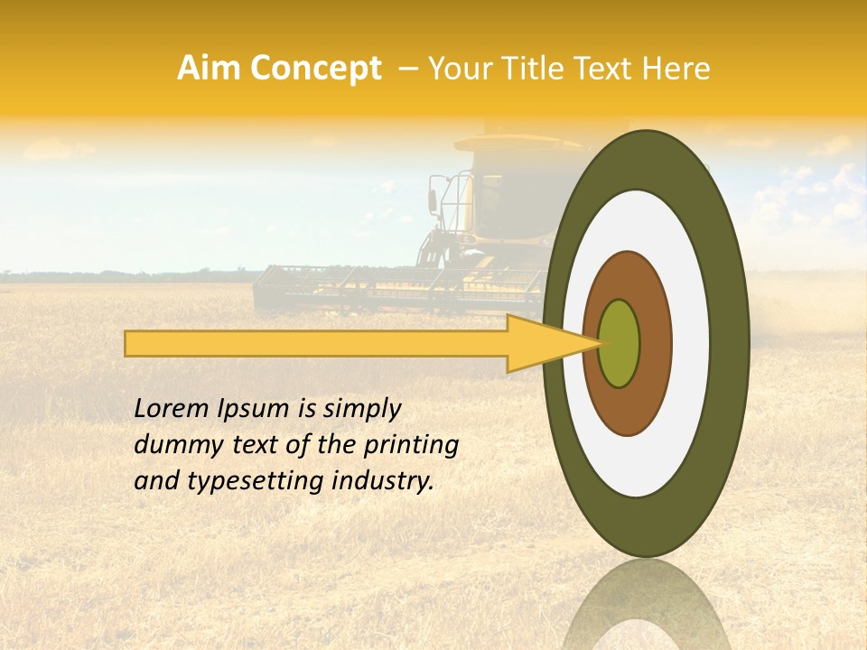 Heavy Flour Ear PowerPoint Template