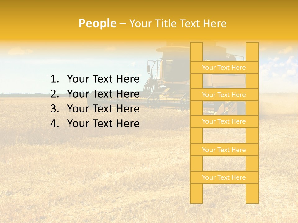 Heavy Flour Ear PowerPoint Template