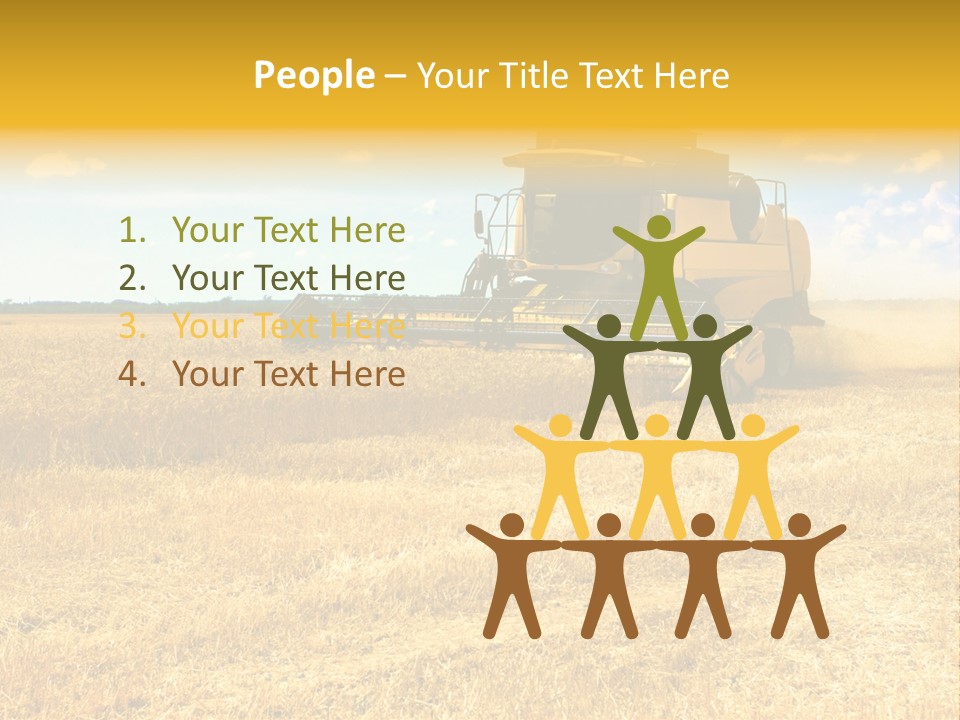 Heavy Flour Ear PowerPoint Template