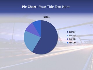 Blurry Urban Busy PowerPoint Template