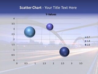 Blurry Urban Busy PowerPoint Template