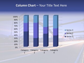 Blurry Urban Busy PowerPoint Template