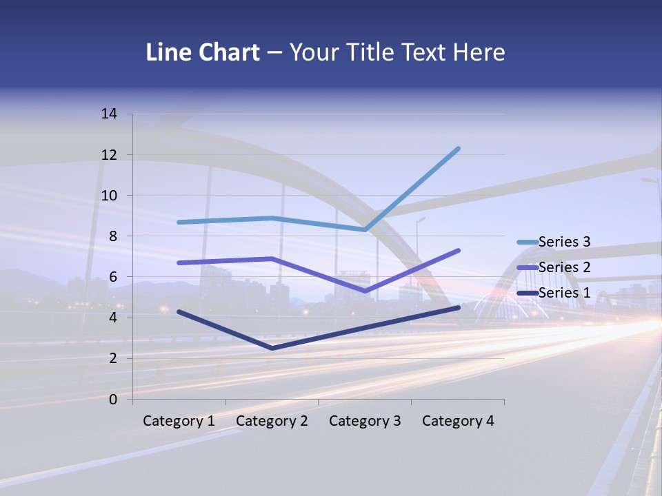 Blurry Urban Busy PowerPoint Template