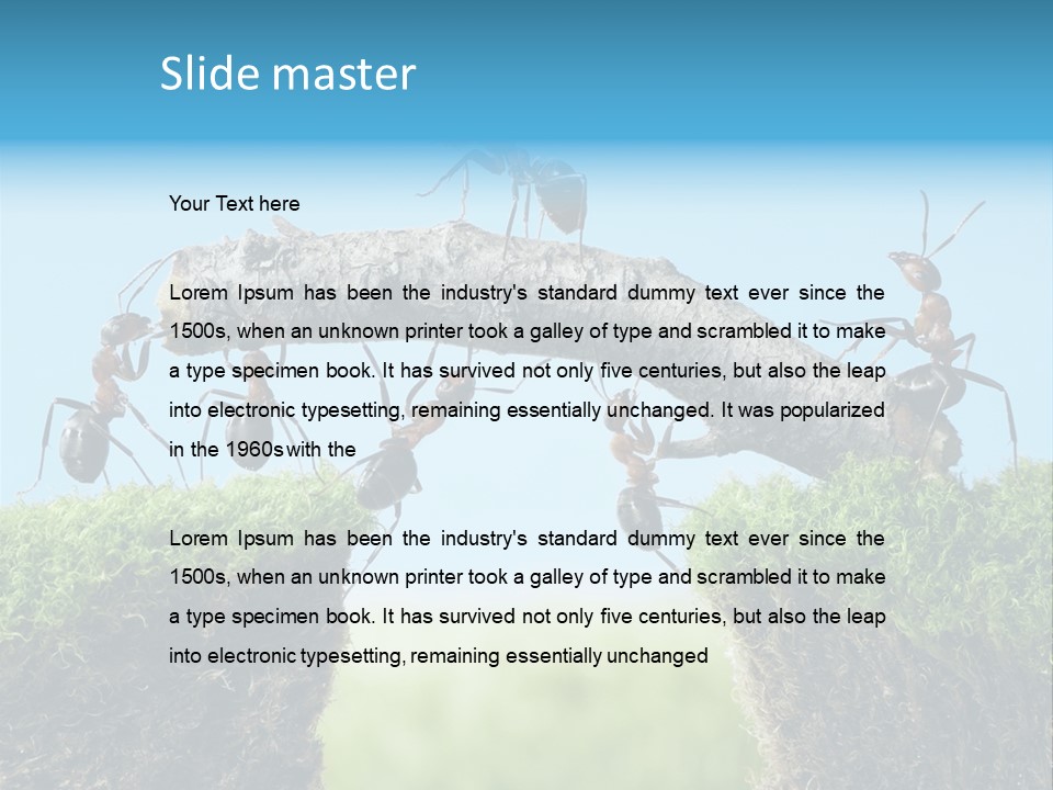 Healthy Lips Braces PowerPoint Template