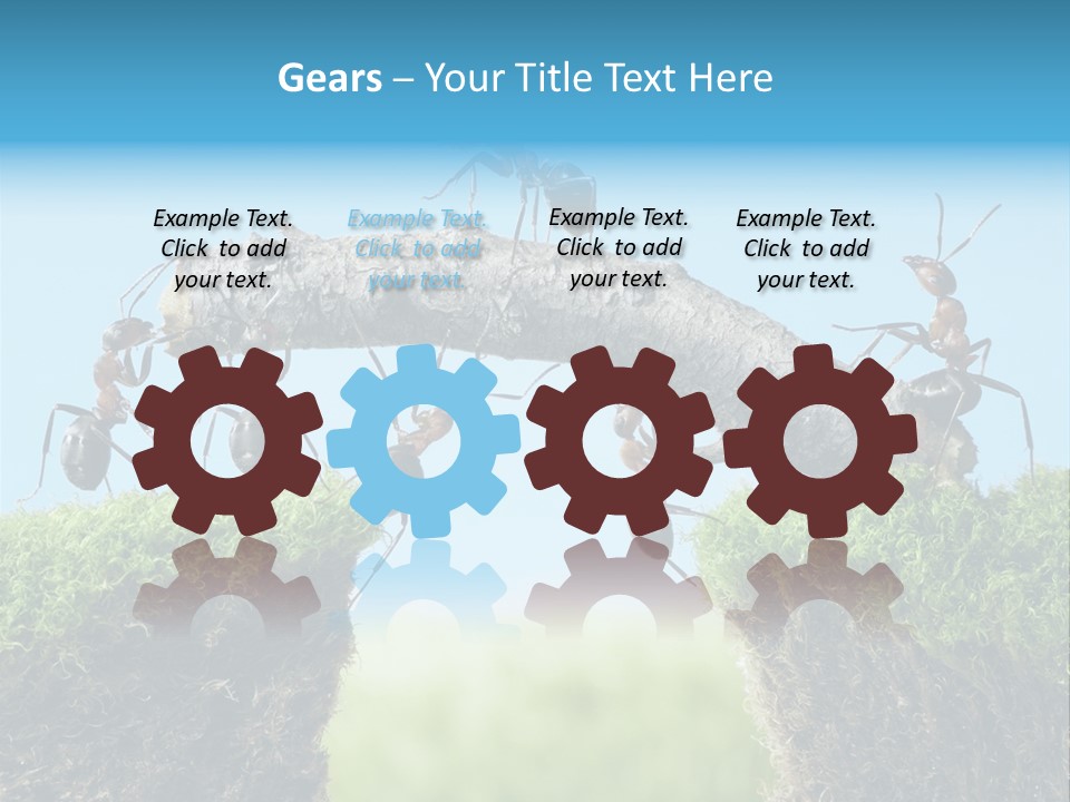 Healthy Lips Braces PowerPoint Template