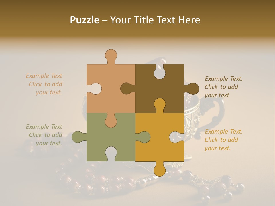 Arab Hajj Red PowerPoint Template