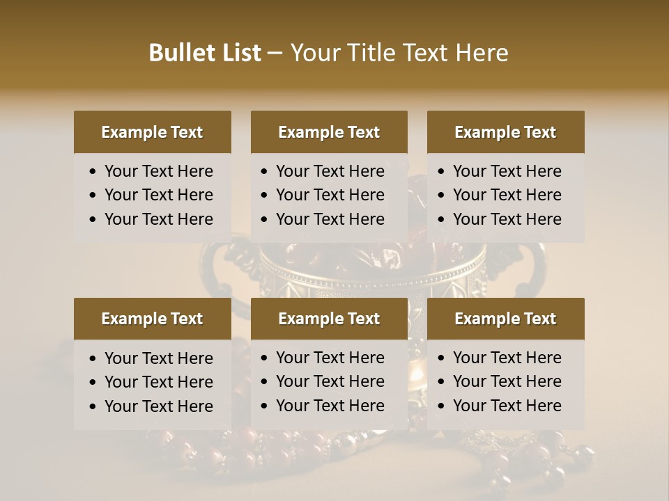 Arab Hajj Red PowerPoint Template