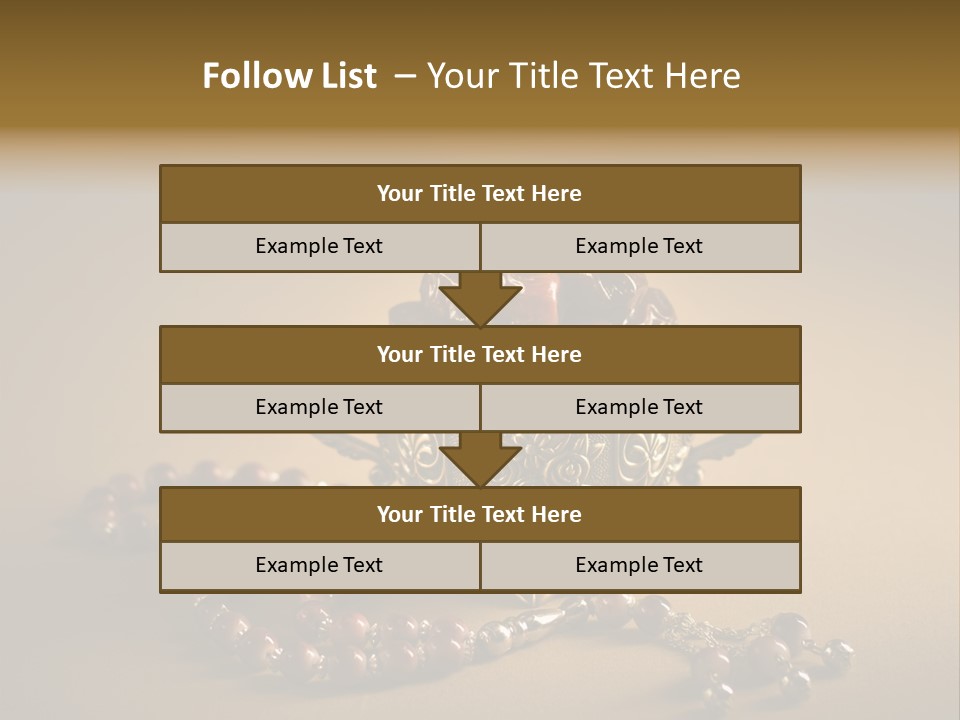 Arab Hajj Red PowerPoint Template