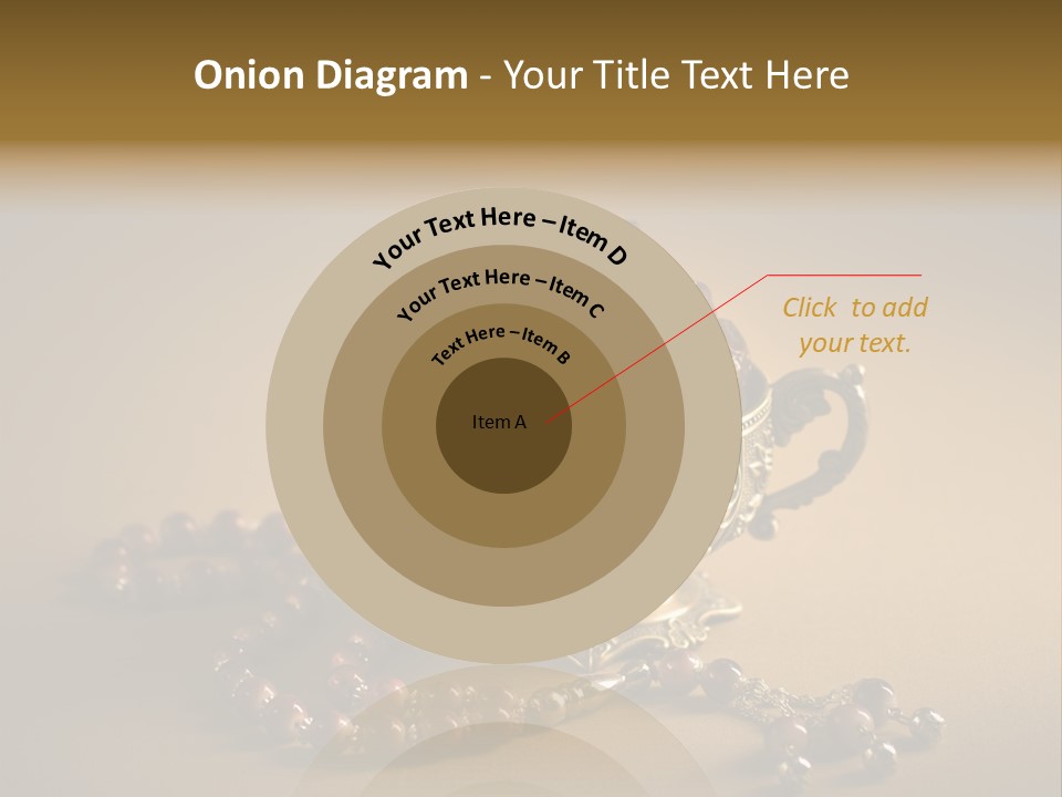 Arab Hajj Red PowerPoint Template