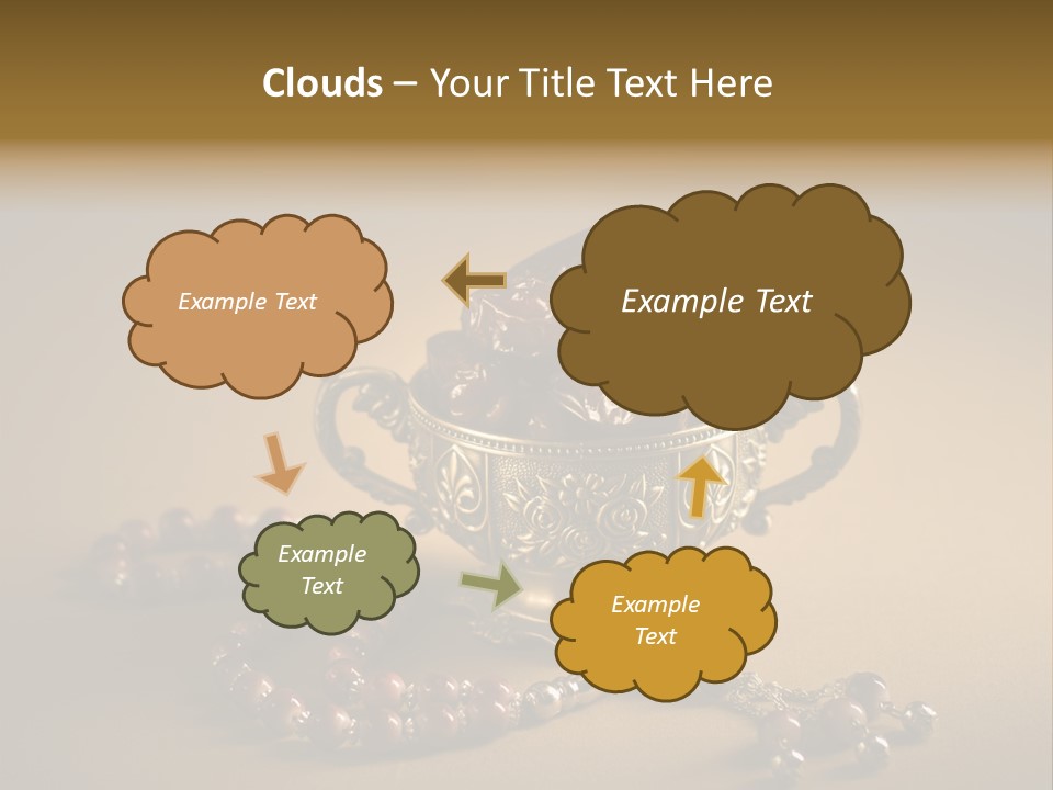 Arab Hajj Red PowerPoint Template