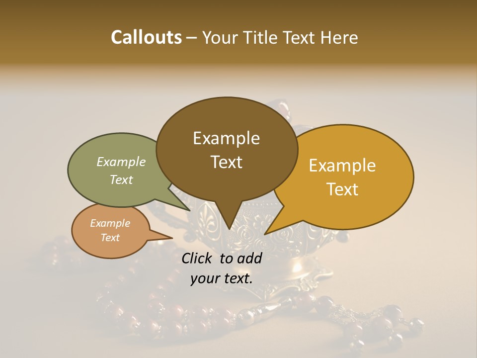 Arab Hajj Red PowerPoint Template