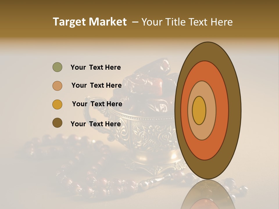 Arab Hajj Red PowerPoint Template