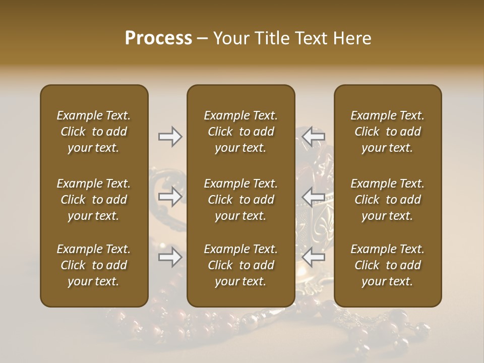 Arab Hajj Red PowerPoint Template