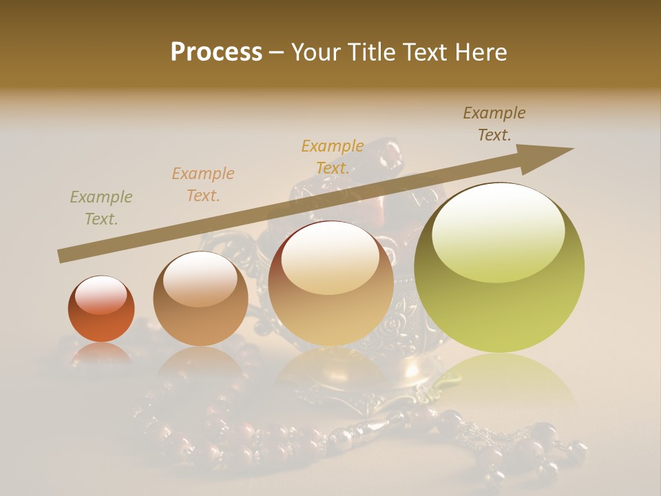 Arab Hajj Red PowerPoint Template