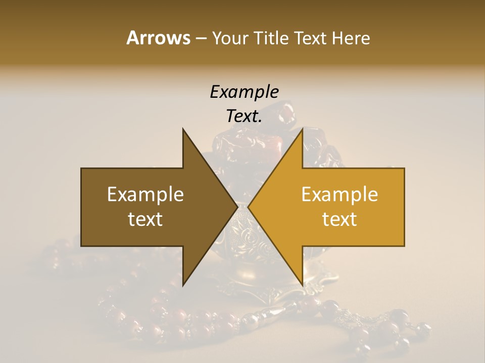 Arab Hajj Red PowerPoint Template