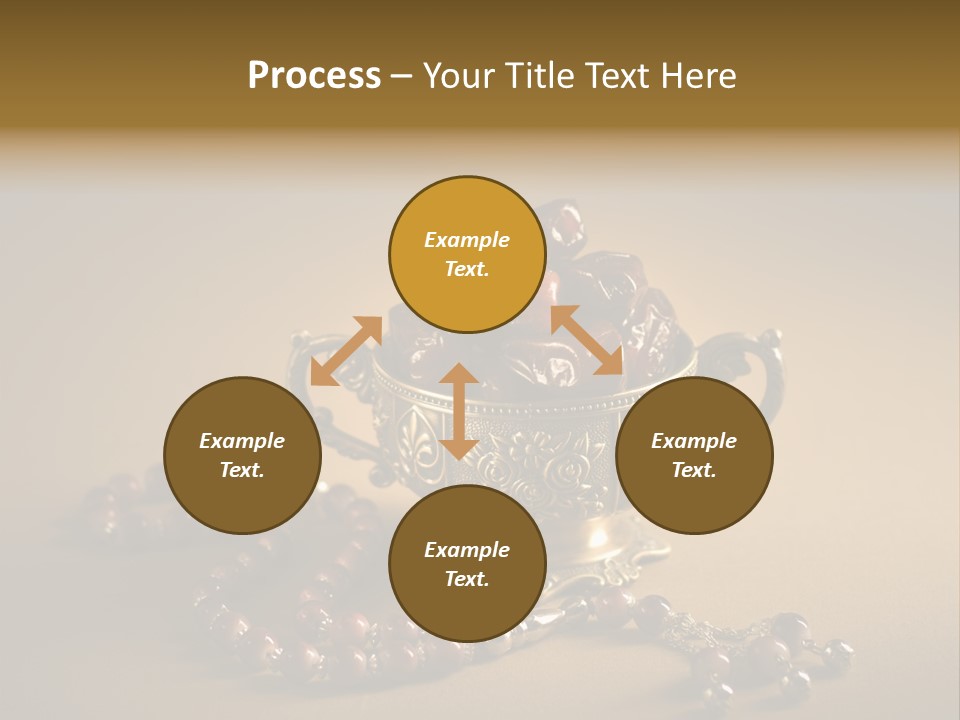 Arab Hajj Red PowerPoint Template