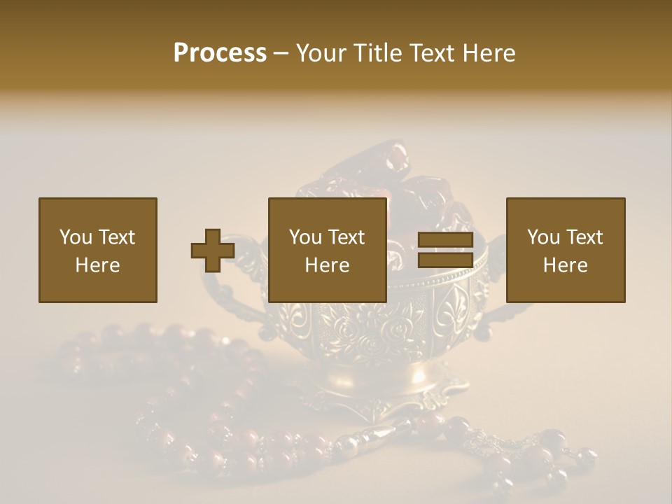 Arab Hajj Red PowerPoint Template