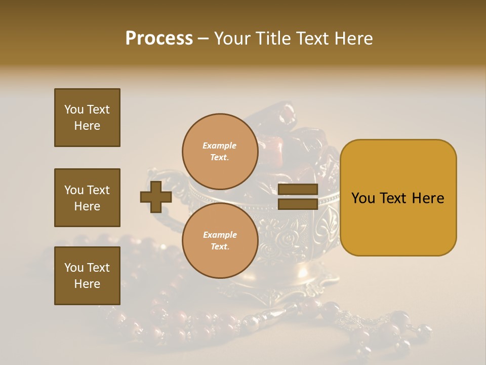 Arab Hajj Red PowerPoint Template