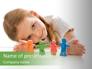 Isolated Joy Project PowerPoint Template