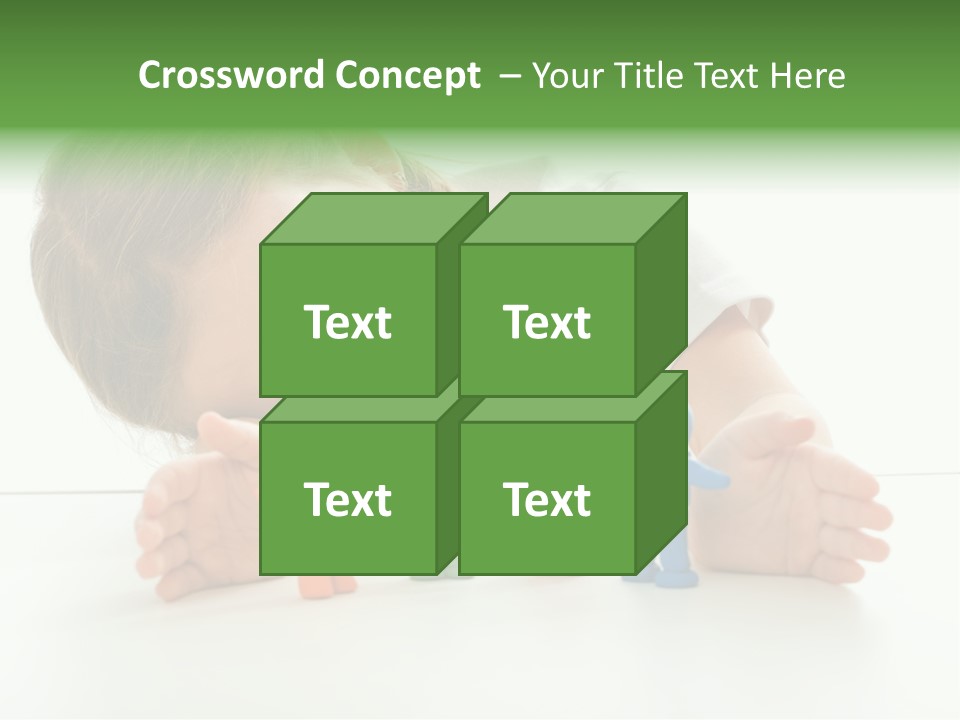 Isolated Joy Project PowerPoint Template