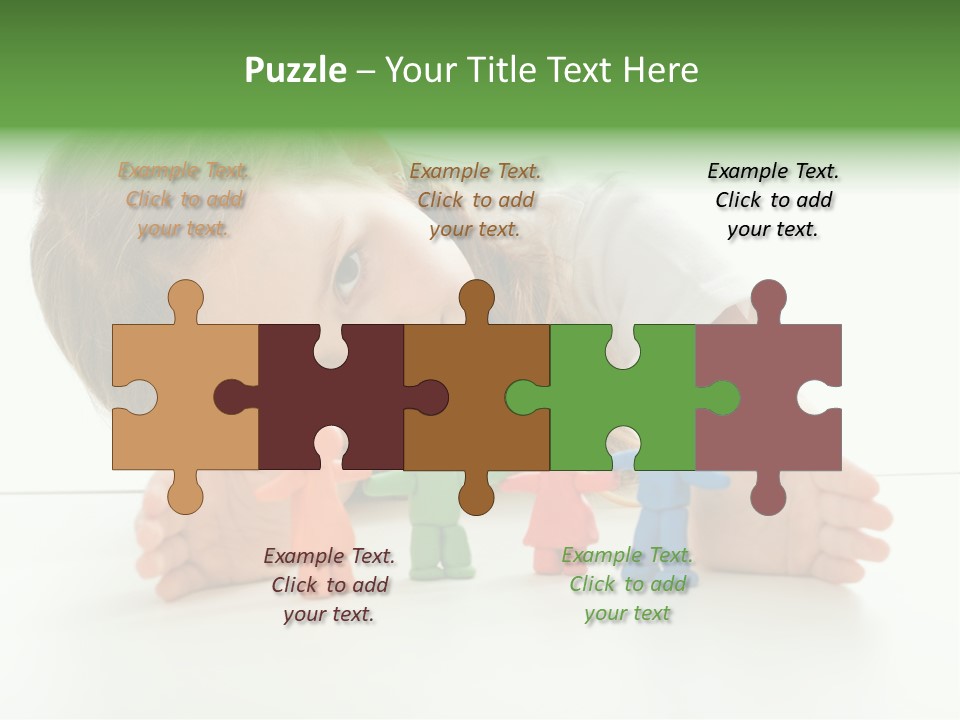 Isolated Joy Project PowerPoint Template