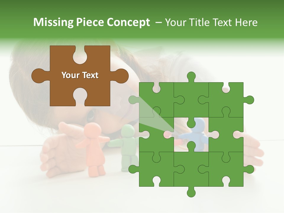 Isolated Joy Project PowerPoint Template