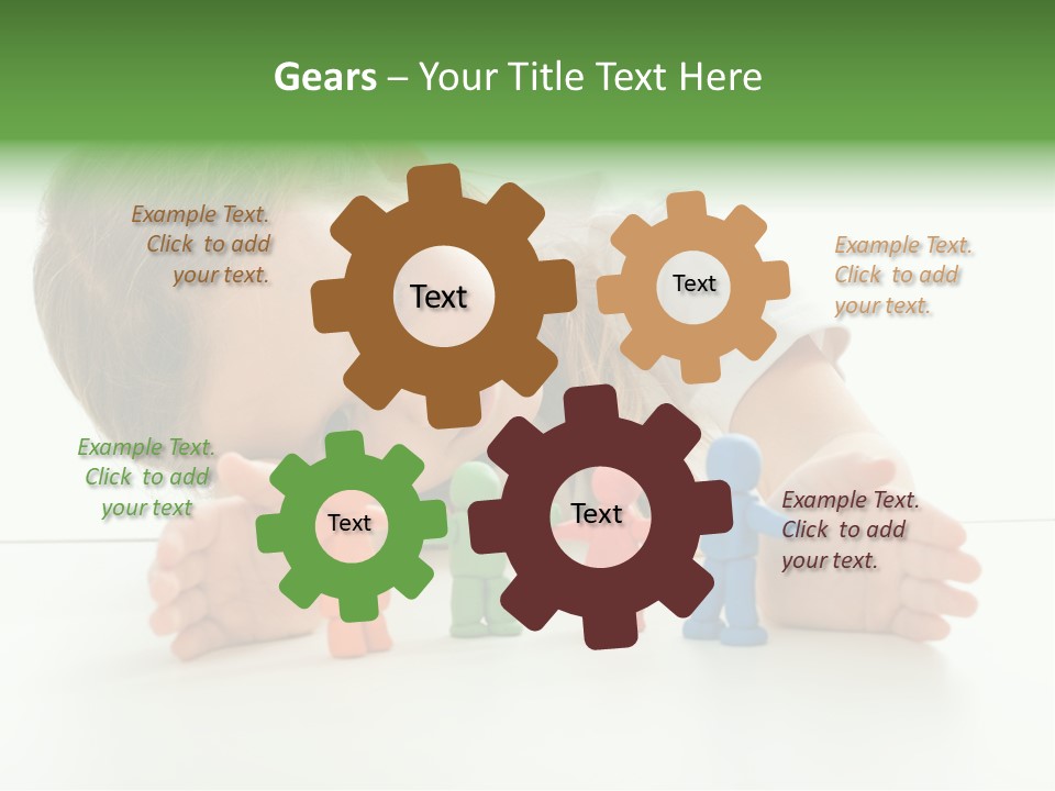 Isolated Joy Project PowerPoint Template