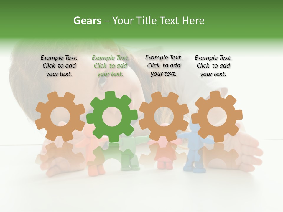 Isolated Joy Project PowerPoint Template