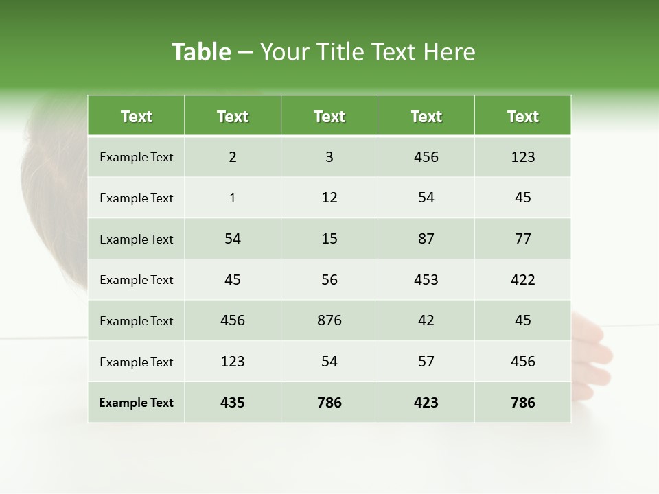 Isolated Joy Project PowerPoint Template