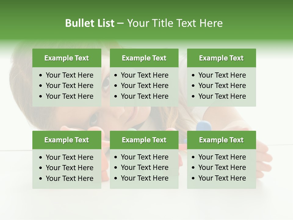Isolated Joy Project PowerPoint Template