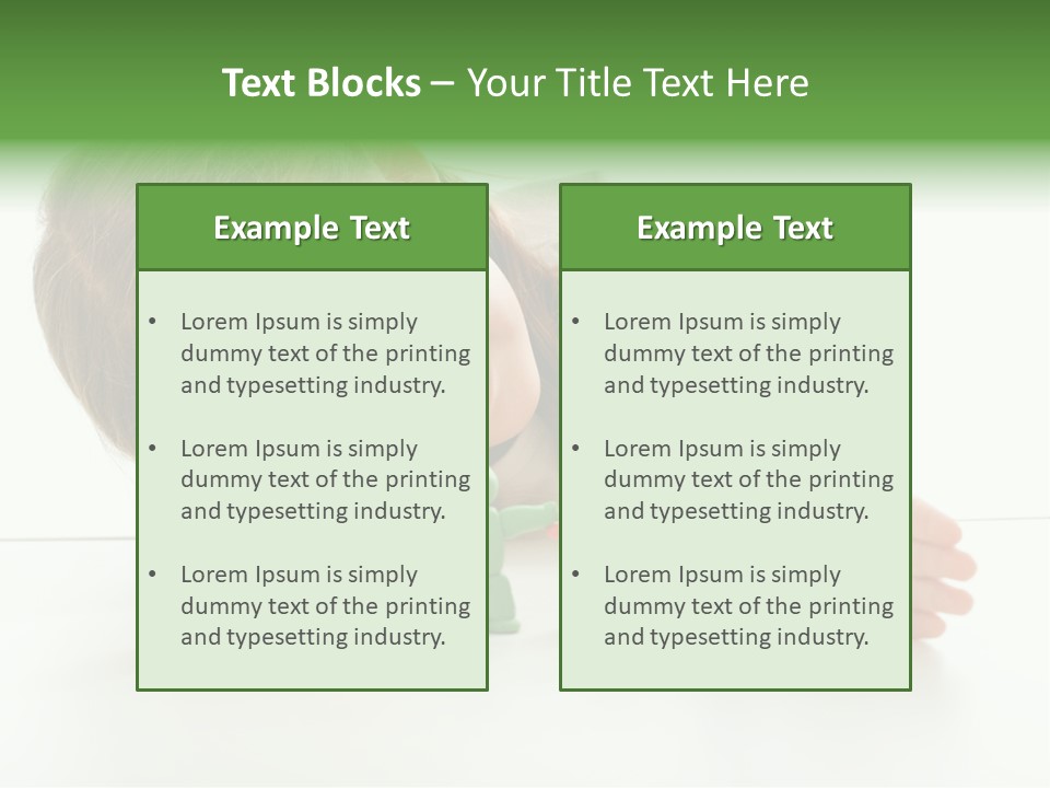 Isolated Joy Project PowerPoint Template