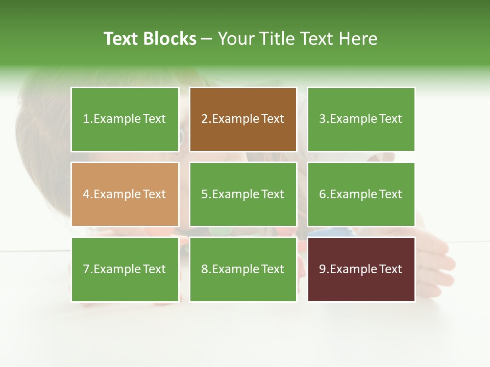 Isolated Joy Project PowerPoint Template