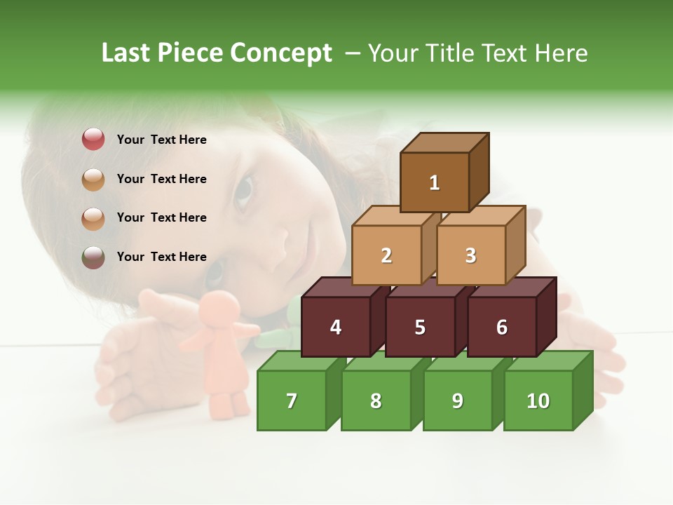 Isolated Joy Project PowerPoint Template