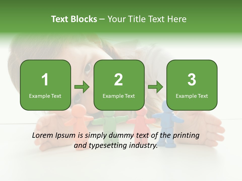 Isolated Joy Project PowerPoint Template
