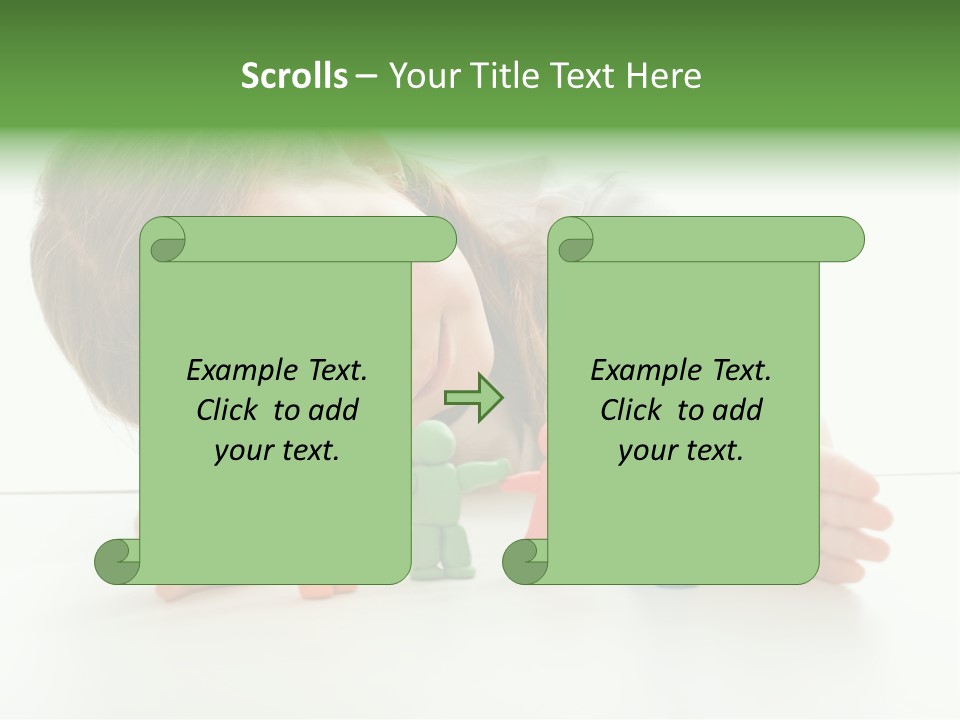 Isolated Joy Project PowerPoint Template