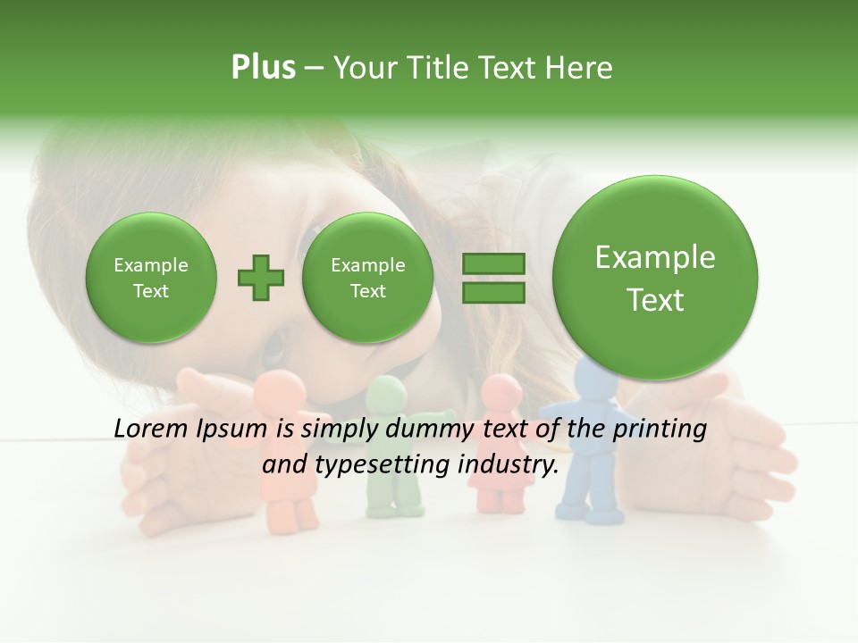 Isolated Joy Project PowerPoint Template