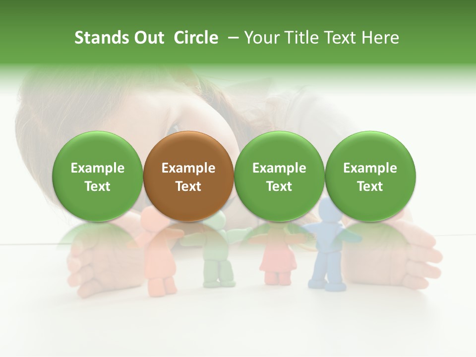 Isolated Joy Project PowerPoint Template