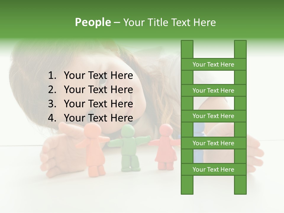 Isolated Joy Project PowerPoint Template