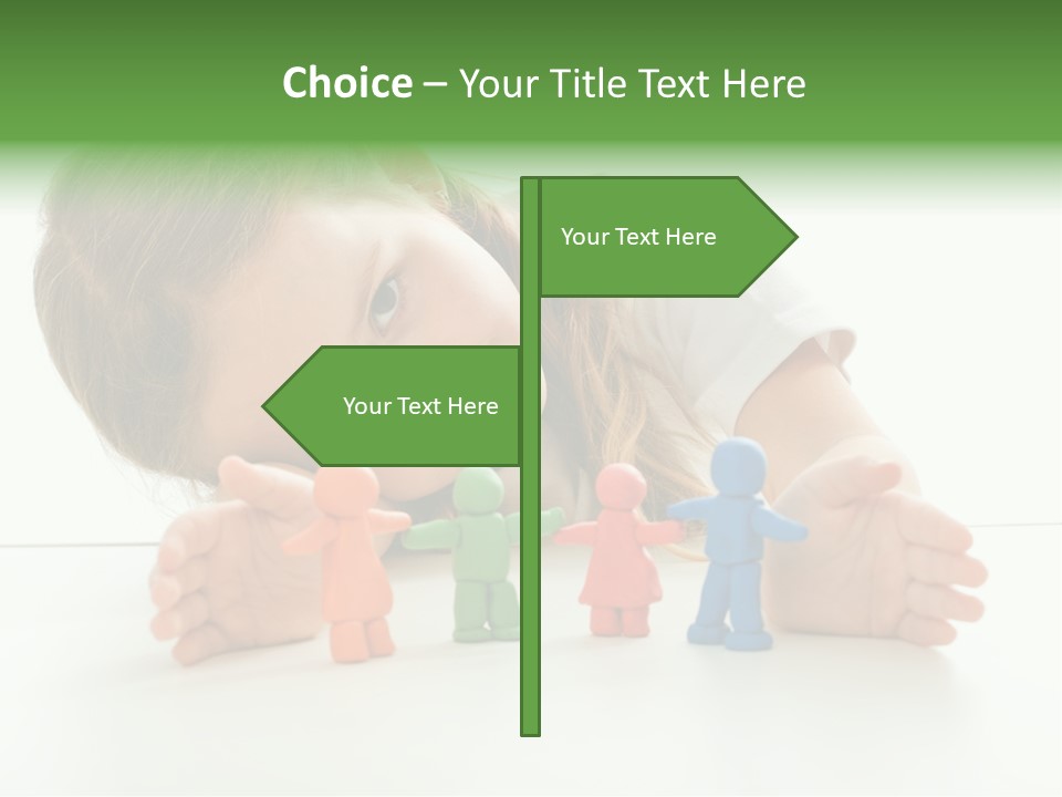 Isolated Joy Project PowerPoint Template