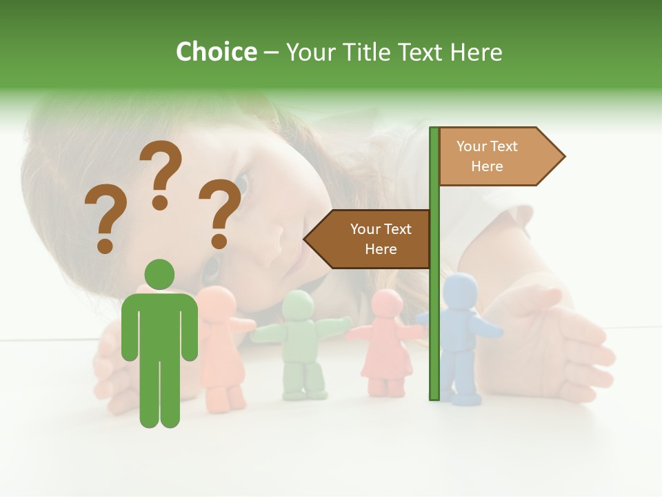 Isolated Joy Project PowerPoint Template