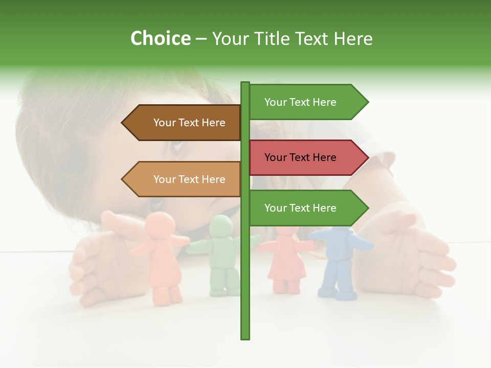 Isolated Joy Project PowerPoint Template